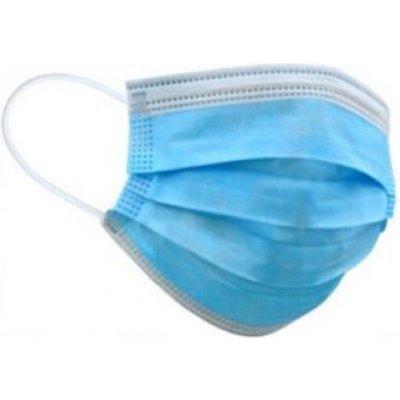 Smiffys ochranná rouška 3 vrstvy modrá – Zboží Dáma