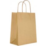 Taška dárková 100x150 mm celoroční, přírodní, hnědá – Zbozi.Blesk.cz