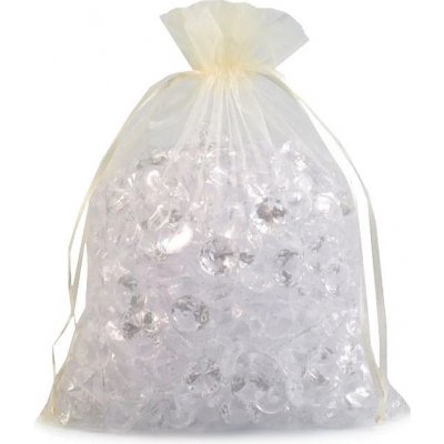 Dárkový sáček z organza 23x29cm - Bílá Bílá – Zboží Mobilmania