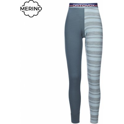 ORTOVOX 185 ROCK'N'WOOL LONG PANTS W ice waterfall – Zboží Dáma