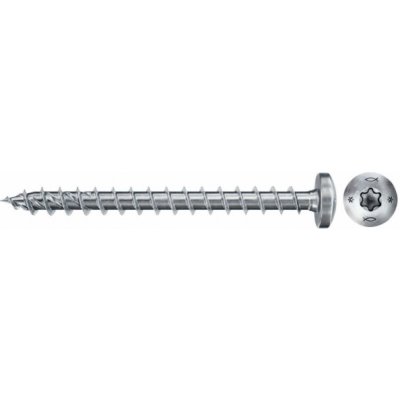 Fischer PowerFast FPF II PTF 5,0x40 BC 100 plochá hlava bílý zinek celý závit drážka TX 670438 – Hledejceny.cz
