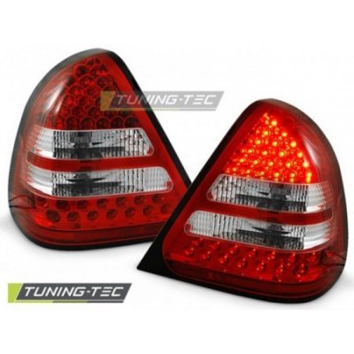 Světla zadní MERCEDES W202 C-KLASA 06.93-06.00 RED WHITE LED – Hledejceny.cz