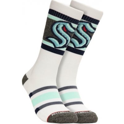 Mitchell & Ness pánské ponožky Seattle Kraken Nhl Cross Bar Crew Socks