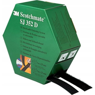 Suchý zip 3M Scotchmate SJ352D, oboustranný suchý zip – Hledejceny.cz