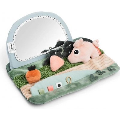 DONE BY DEER aktivní zrcadlo na podlahu Tiny farm mix barev – Hledejceny.cz