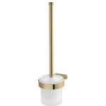 Erga Nature Gold nástěnný WC kartáč zlatý lesklý ERG 05911 – Hledejceny.cz