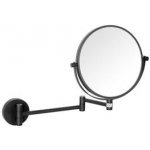Sapho X ROUND BLACK XR006B kosmetické zrcátko závěsné černá – Zboží Dáma
