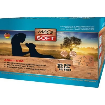 MACs Soft grain free kuře kachny krůta 1,5 kg – Zboží Mobilmania