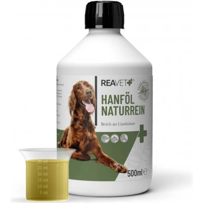 Reavet Přírodní konopný olej 500 ml – Hledejceny.cz