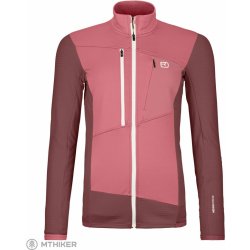 Ortovox dámská mikina Fleece Grid Jacket Women's Mountain Rose