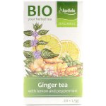 Apotheke Mediate BIO Zázvor s citronem a mátou čaj 20 x 1,5 g – Zboží Dáma