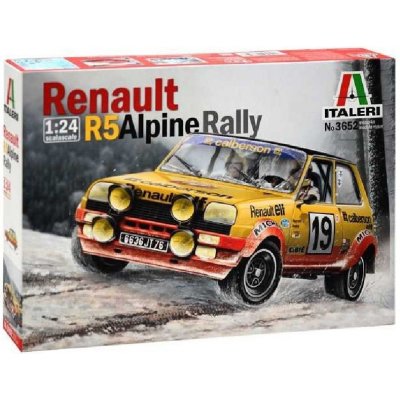 Italeri RENAULT R5 ALPINE RALLY 3652 1:24 – Zbozi.Blesk.cz