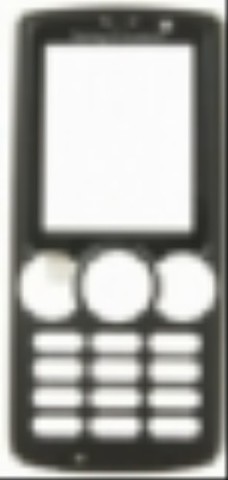 Kryt Sony Ericsson W810i přední černý