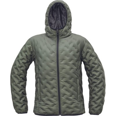 Cerva Neurum péřová zimní bunda olivová – Zboží Mobilmania