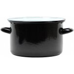 BELIS SFINX Smaltovaný hrnec 20 cm 3.6 l STANDARD černý 21420-07800005 – Zboží Dáma