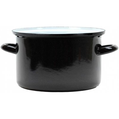 BELIS SFINX Smaltovaný hrnec 20 cm 3.6 l STANDARD černý 21420-07800005 – Zboží Dáma