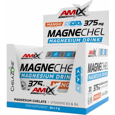 Amix Magnechel Magnesium Drink mango 20 x 7 g – Hledejceny.cz