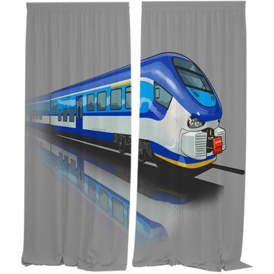 IMPAR Závěsy RegioShark (Rozměr : 140x250, Materiál: Interlock) – Hledejceny.cz