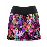 Crazy letní sportovní sukně s vnitřními šortkami Hidrogen Skort wild garden – Zboží Dáma