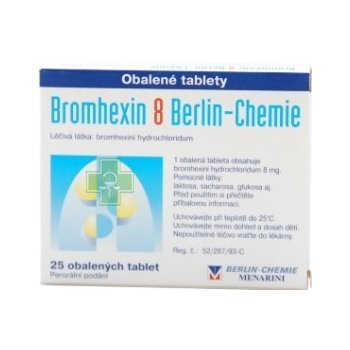 BROMHEXIN BERLIN-CHEMIE POR 8MG TBL OBD 25