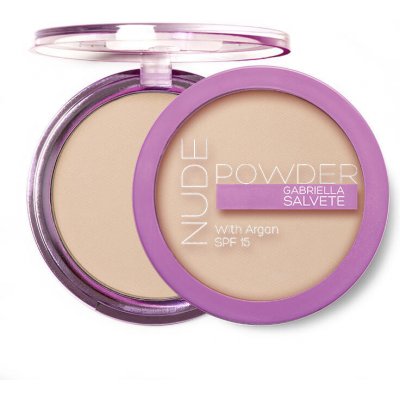 Gabriella Salvete Nude Powder matující kompaktní pudr SPF15 2 8 g – Zboží Mobilmania