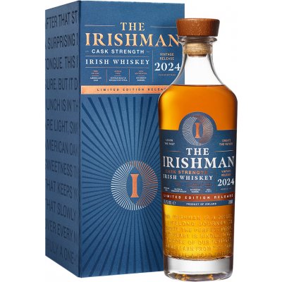 Irishman Cask Strength Vintage 2024 54,9% 0,7 l (kazeta) – Hledejceny.cz