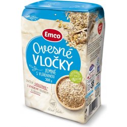 Emco ovesné vločky jemné s vlákninou 500 g