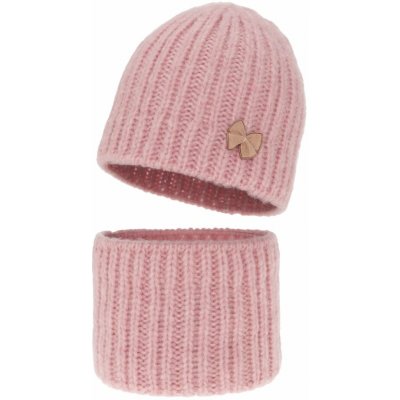 Dívčí čepice a tunel Ingrid růžová – Sleviste.cz