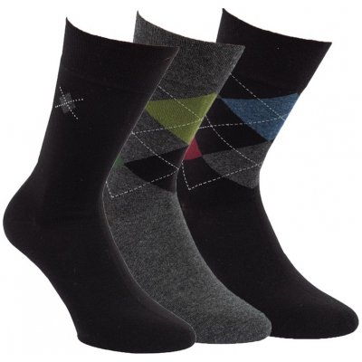 RS pánské bavlněné módní vzorované ponožky mix barev – Zboží Mobilmania