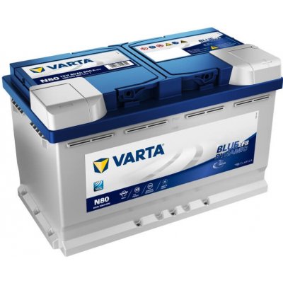 Varta Blue Dynamic EFB 12V 80Ah 800A 580 500 080 – Zbozi.Blesk.cz