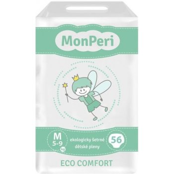 MonPeri ECO comfort M 5-9 kg 56 ks