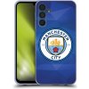 Pouzdro a kryt na mobilní telefon Samsung Head Case Samsung Galaxy A15 / A15 5G Manchester City FC Modré nové logo