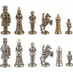 Kovové šachové figurky Varšava