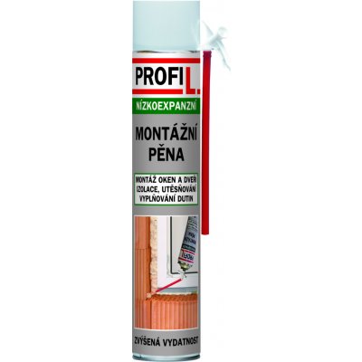 Soudal Profil montážní pěna nízkoexpanzní trubičková, 750 ml – Hledejceny.cz