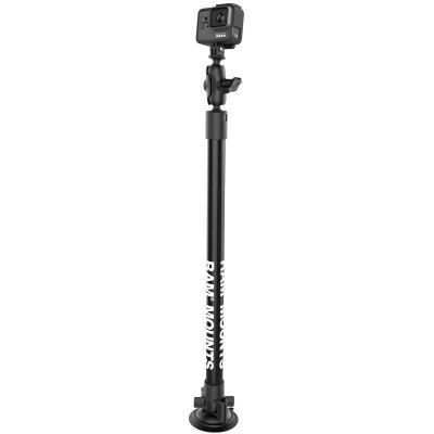 RAM® sestava - základna pro uchycení kamery GoPro®, 18" tyč, krátké rameno a přísavka 3,3"