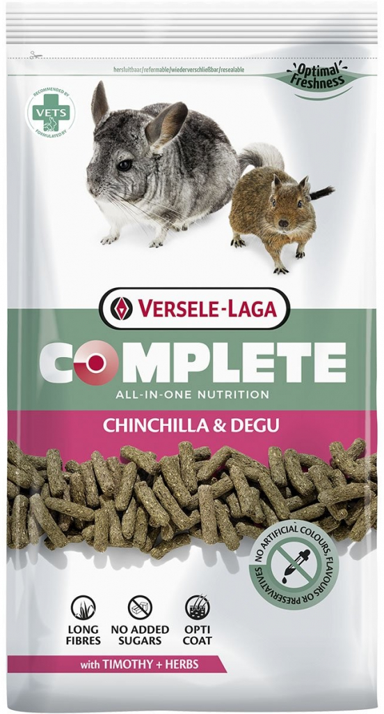 Versele Laga Complete Chinchilla & Degu 1,75 kg od 267 Kč - Heureka.cz