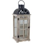 Dřevěná lucerna D7093/B – Zboží Dáma