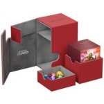Ultimate Guard Flip'n'Tray 100+ Standard Size XenoSkin Red krabička – Hledejceny.cz