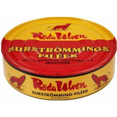 Roda Ulven Surströmming Surströmming Roda Ulven Filé 300 g – Zboží Dáma