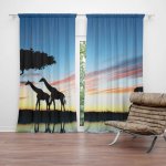 Sablio Závěs Sahara: 2ks 140x250cm – Hledejceny.cz