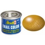 Revell Barva emailová metalická Mosazná Brass č. 92 – Zboží Mobilmania