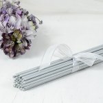 SVATEBNÍ PRSKAVKY - 20ks - STŘÍBRNÉ - 90cm rovné – Zboží Dáma