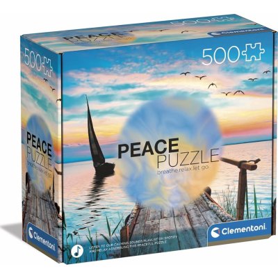 CLEMENTONI Peace : Klidný vítr 500 dílků – Zboží Mobilmania