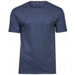 Pánské melírované tričko Tee Jays Džínově modrá