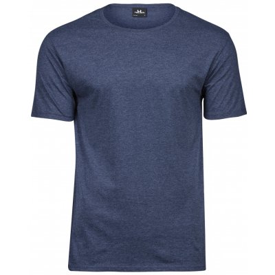 Pánské melírované tričko Tee Jays Džínově modrá – Zboží Mobilmania