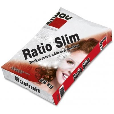 Baumit Ratio Slim Omítka sádrová tenkovrstvá 25 kg – Zboží Mobilmania