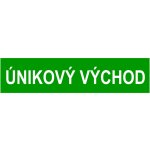 Walteco Únikový východ FTL, 200x50mm, plastová tabulka , 20135 – Sleviste.cz