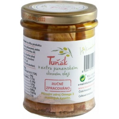Lozano Červenka Tuňák v extra panenském olivovém oleji Arbequina, 200 g