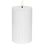 Star trading LED dekorační svíčka STRIPE V. 15cm bílá – Hledejceny.cz