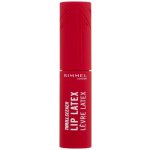 Rimmel Thrill Seeker Lip Latex tekutá rtěnka 400 Rimmel Red 6 ml – Zboží Dáma